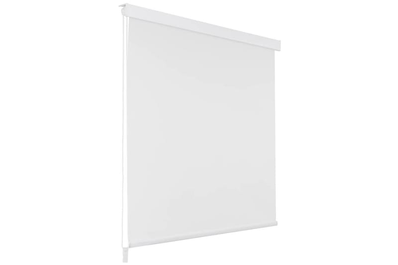 Rullgardin för dusch 80x240 cm vit - Vit - Inredning & dekor - Badrumsinredning - Duschdraperi