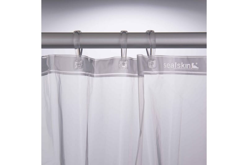 Sealskin Duschdraperi Clear 180 cm genomskinlig 210041300 - Inredning & dekor - Badrumsinredning - Duschdraperi
