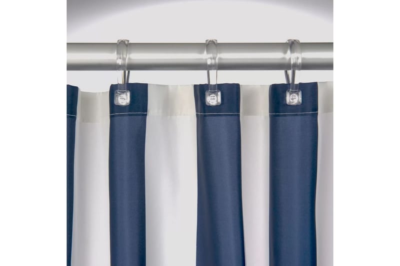 Sealskin Duschdraperi Linje 180 cm blå 233011324 - Inredning & dekor - Badrumsinredning - Duschdraperi