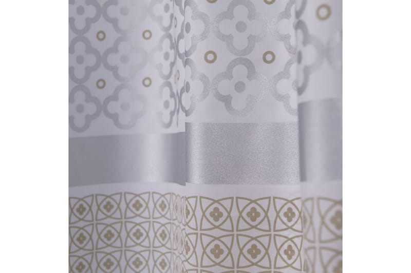 Sealskin Duschdraperi Marrakech 180 cm silver 235281318 - Inredning & dekor - Badrumsinredning - Duschdraperi
