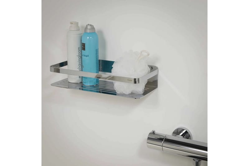 Tiger Duschhylla Caddy krom stor 1400030346 - Inredning & dekor - Badrumsinredning - Duschhylla & duschkorg