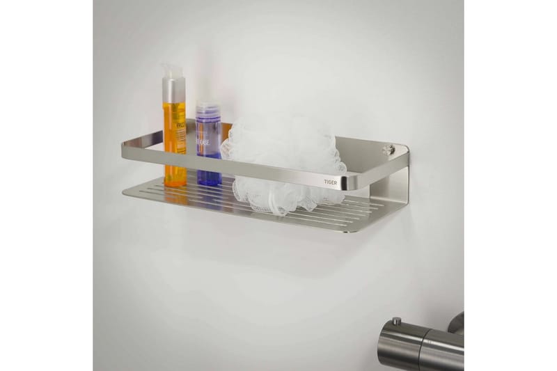 Tiger Duschhylla Caddy silver stor 1400230946 - Inredning & dekor - Badrumsinredning - Duschhylla & duschkorg