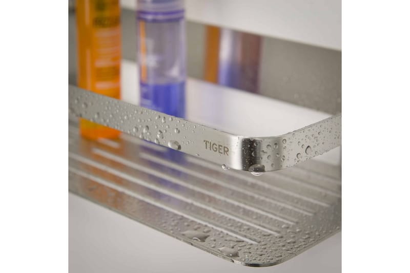 Tiger Duschhylla Caddy silver stor 1400230946 - Inredning & dekor - Badrumsinredning - Duschhylla & duschkorg