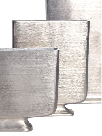 Corova Vas 33 cm Set om 3 - Silverfärgad - Inredning & dekor - Dekor & inredningsdetaljer