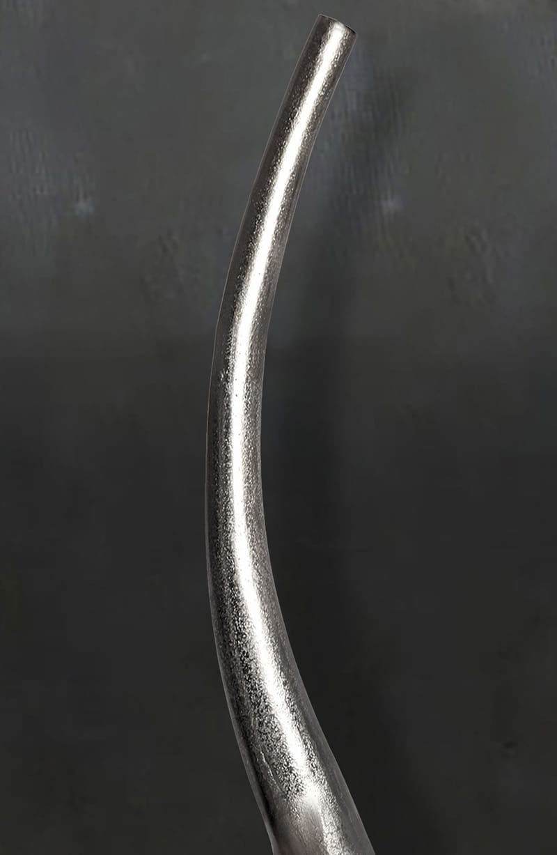 Dalara Vas 100 cm - Silverfärgad - Inredning & dekor - Dekor & inredningsdetaljer