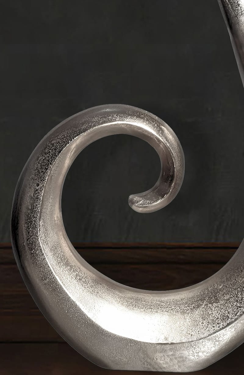 Dalara Vas 100 cm - Silverfärgad - Inredning & dekor - Dekor & inredningsdetaljer