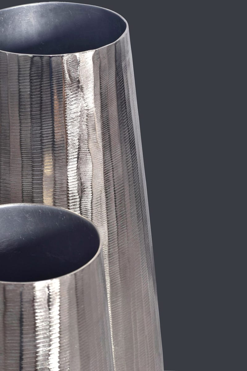 Daleri Vas 45 cm Set om 2 - Silverfärgad - Inredning & dekor - Dekor & inredningsdetaljer