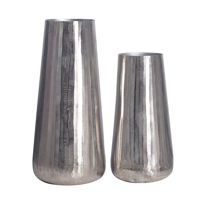Daleri Vas 45 cm Set om 2 - Silverfärgad - Inredning & dekor - Dekor & inredningsdetaljer