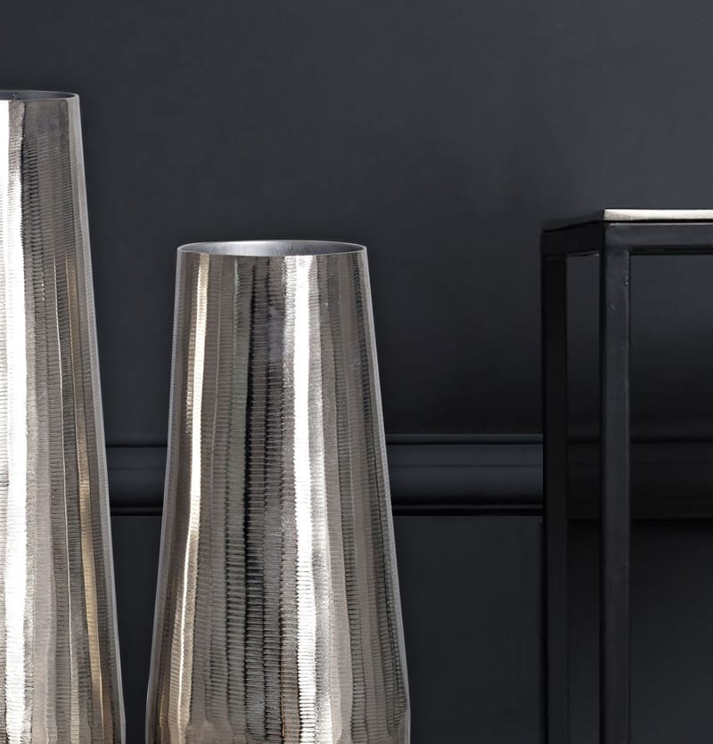 Daleri Vas 45 cm Set om 2 - Silverfärgad - Inredning & dekor - Dekor & inredningsdetaljer