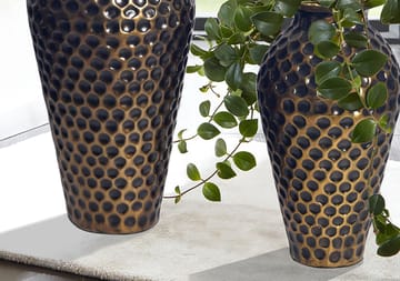 Dalilo Vas 51 cm Set om 2 - Antikguld med mörk patina - Inredning & dekor - Dekor & inredningsdetaljer