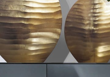 Dalira Vas 31 cm Set om 2 - Guldfärgad - Inredning & dekor - Dekor & inredningsdetaljer