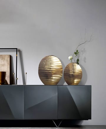Dalira Vas 31 cm Set om 2 - Guldfärgad - Inredning & dekor - Dekor & inredningsdetaljer