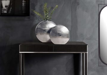 Dalora Vas 34 cm Set om 2 - Silverfärgad - Inredning & dekor - Dekor & inredningsdetaljer