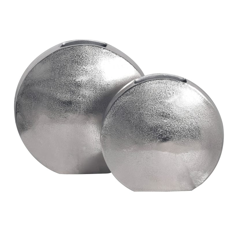 Dalora Vas 34 cm Set om 2 - Silverfärgad - Inredning & dekor - Dekor & inredningsdetaljer