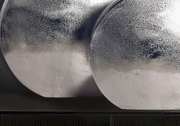 Dalora Vas 34 cm Set om 2 - Silverfärgad - Inredning & dekor - Dekor & inredningsdetaljer