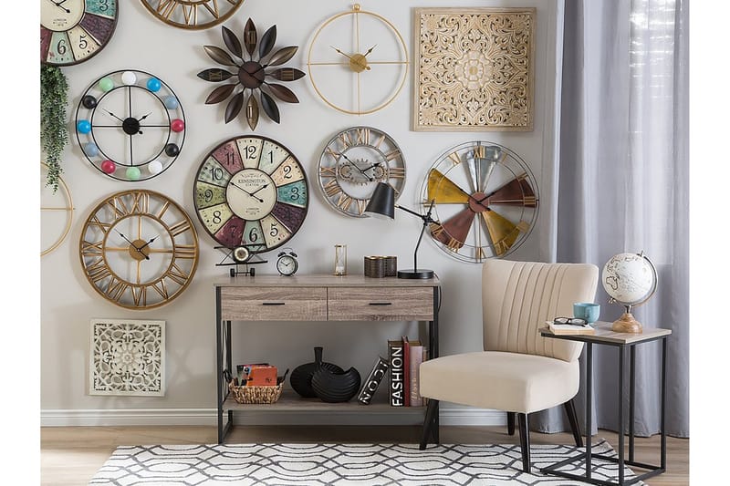 Beinwil Väggklocka 55 cm - Brun - Inredning & dekor - Dekor & inredningsdetaljer