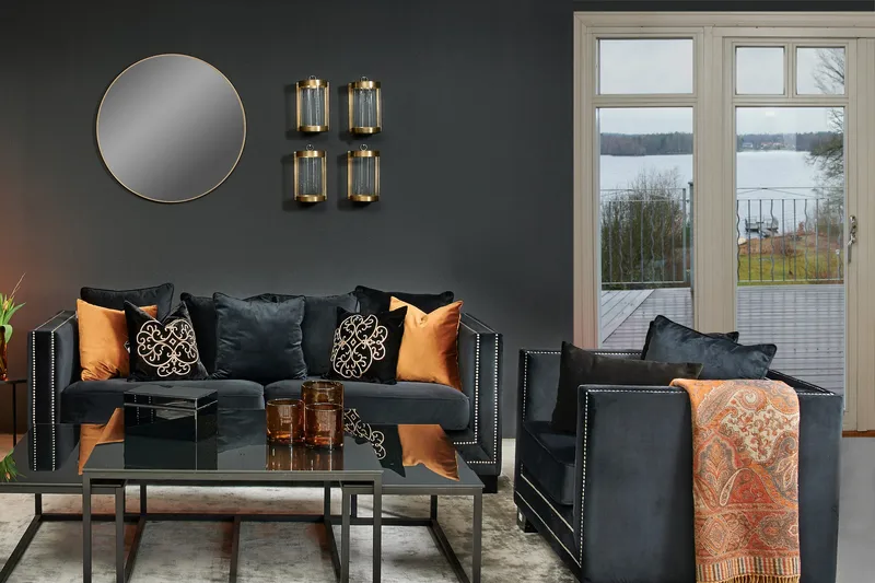 Biljar Ljuslykta - Mässing - Inredning & dekor - Dekor & inredningsdetaljer