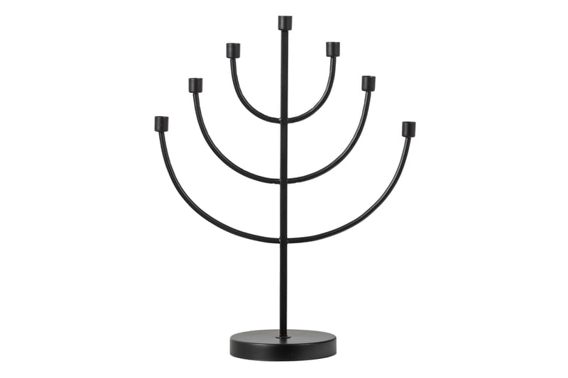 BISKIPUE Ljusstake Svart - Dekor & inredningsdetaljer - Kandelaber bord
