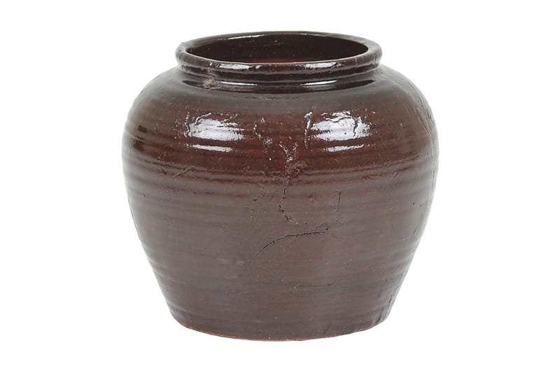 BOGBAIN Kruka Keramik/Brun - Dekor & inredningsdetaljer