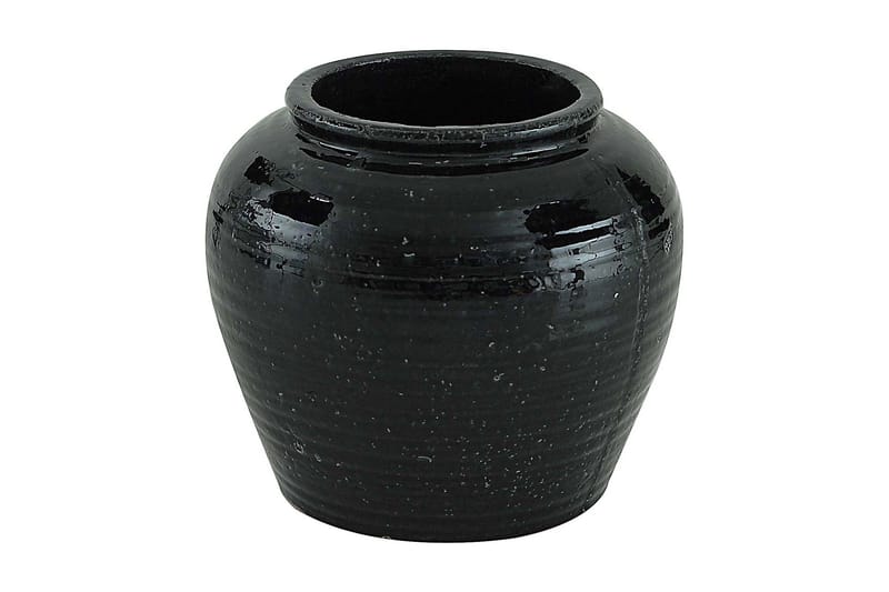 BOGBAIN Kruka Keramik/Svart - Dekor & inredningsdetaljer