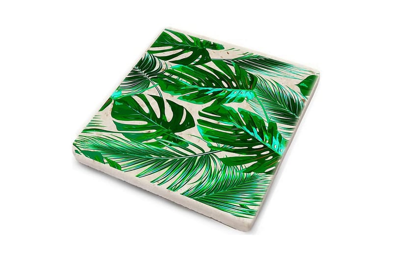 Glasunderlägg 4-pack - Flerfärgad - Inredning & dekor - Dekor & inredningsdetaljer - Bordsdekoration - Glasunderlägg