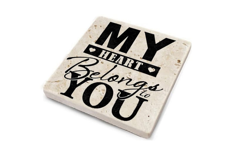 Glasunderlägg 4-pack - Flerfärgad - Inredning & dekor - Dekor & inredningsdetaljer - Bordsdekoration - Glasunderlägg