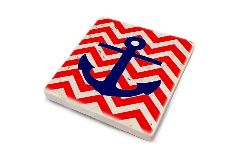 Glasunderlägg 4-pack - Flerfärgad - Inredning & dekor - Dekor & inredningsdetaljer - Bordsdekoration - Glasunderlägg