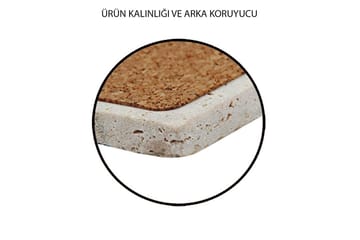 Glasunderlägg 4-pack - Flerfärgad - Inredning & dekor - Dekor & inredningsdetaljer - Bordsdekoration - Glasunderlägg