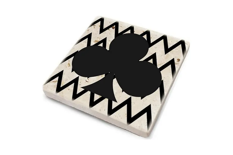 Glasunderlägg 4-pack - Flerfärgad - Inredning & dekor - Dekor & inredningsdetaljer - Bordsdekoration - Glasunderlägg