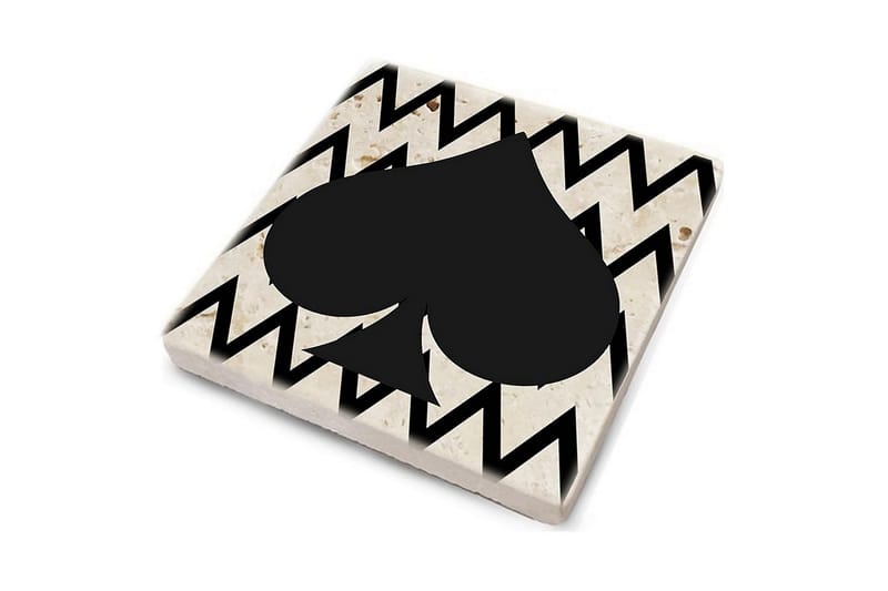 Glasunderlägg 4-pack - Flerfärgad - Inredning & dekor - Dekor & inredningsdetaljer - Bordsdekoration - Glasunderlägg