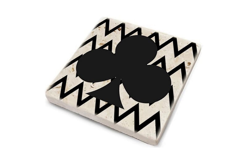 Glasunderlägg 4-pack - Flerfärgad - Inredning & dekor - Dekor & inredningsdetaljer - Bordsdekoration - Glasunderlägg