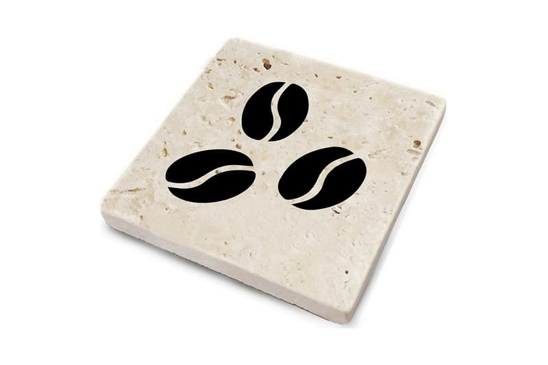 Glasunderlägg 4-pack - Flerfärgad - Inredning & dekor - Dekor & inredningsdetaljer - Bordsdekoration - Glasunderlägg