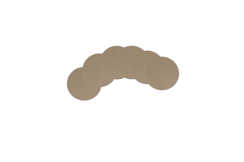 Moana Glasunderlägg Ø10 cm, Latte