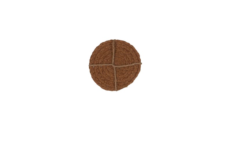 Sigge Glasunderlägg Ø10 cm - Kanel - Inredning & dekor - Dekor & inredningsdetaljer - Bordsdekoration - Glasunderlägg