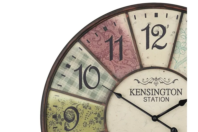 Boswil Väggklocka 59 cm - Flerfärgad - Inredning & dekor - Dekor & inredningsdetaljer