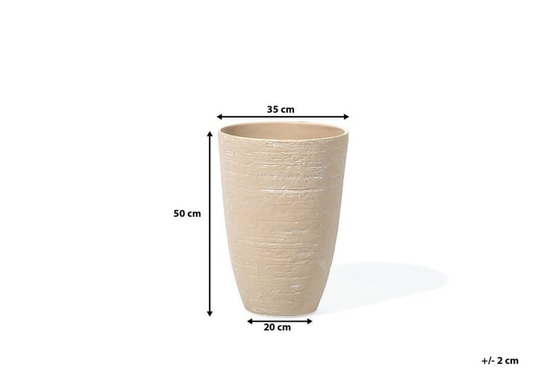 Camia Kruka 35.5 cm - Beige - Inredning & dekor - Dekor & inredningsdetaljer - Kruka & ytterkruka