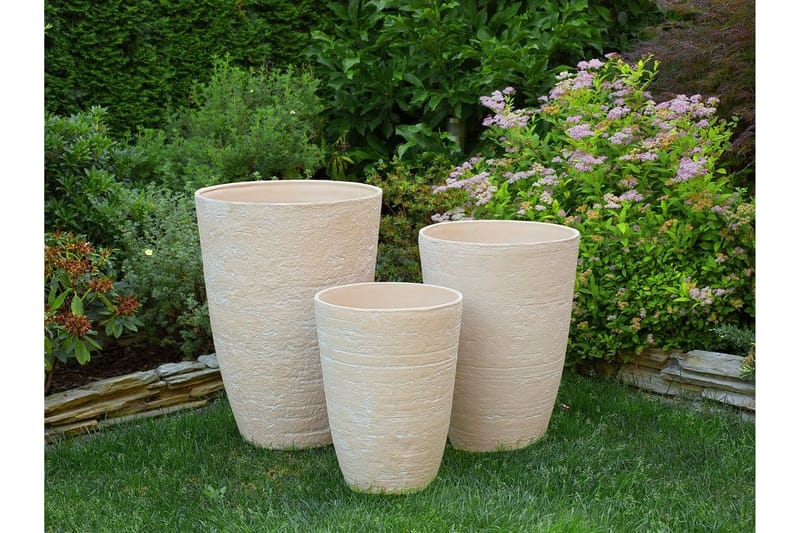 Camia Kruka 35.5 cm - Beige - Inredning & dekor - Dekor & inredningsdetaljer - Kruka & ytterkruka