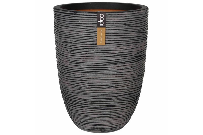 Capi Nature Rib Vas Elegant Låg 36x47 cm - Capi - Inredning & dekor - Dekor & inredningsdetaljer