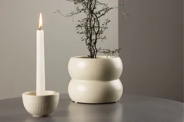 Dapne Kruka - Beige - Inredning & dekor - Dekor & inredningsdetaljer - Kruka & ytterkruka