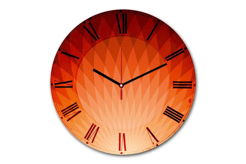 Dekorativ MDF-klocka - Flerfärgad - Inredning & dekor - Dekor & inredningsdetaljer