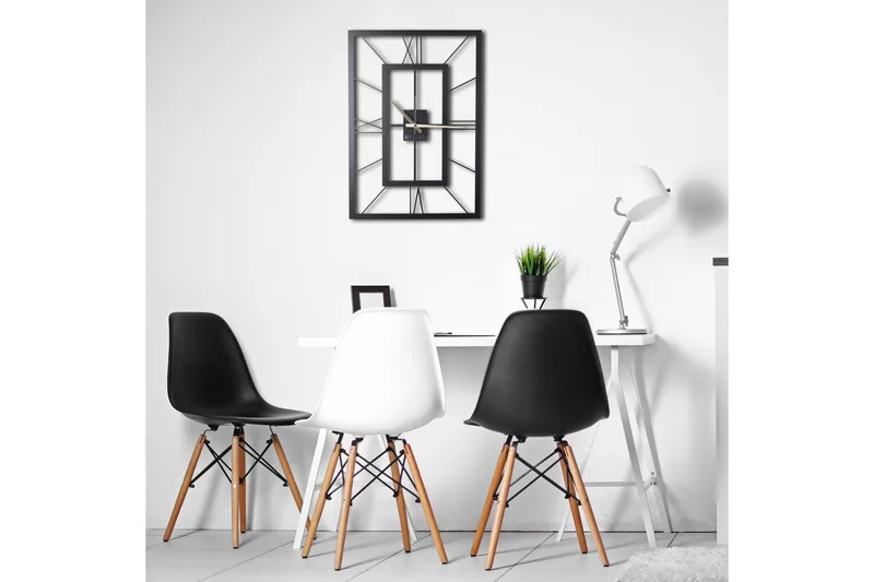 Dekorativ Metallväggklocka - Svart - Inredning & dekor - Dekor & inredningsdetaljer