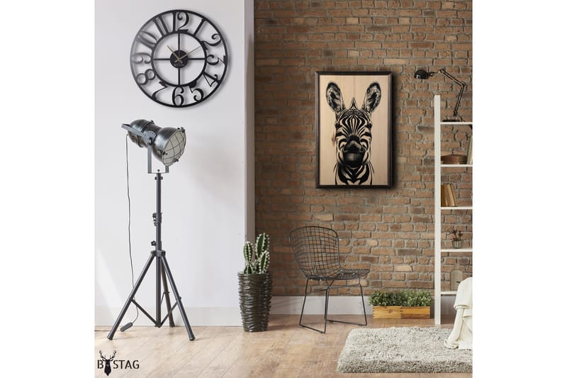 DEKORATIV Metallväggklocka - Inredning & dekor - Dekor & inredningsdetaljer