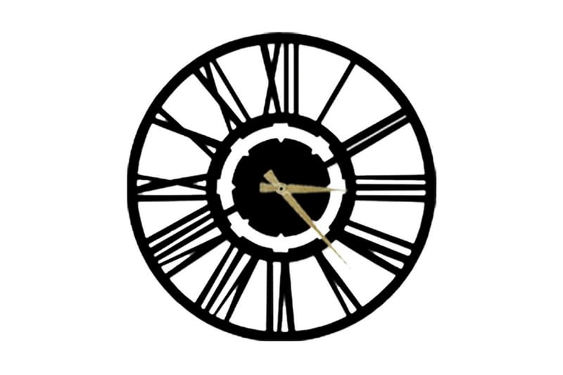 DEKORATIV Metallväggklocka - Inredning & dekor - Dekor & inredningsdetaljer