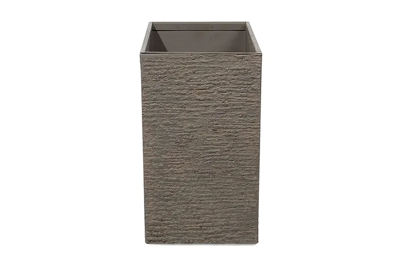 Edessa Kruka 80 cm - Brun - Inredning & dekor - Trädgårdsdekoration - Utomhuskrukor - Blomkrukor