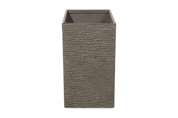 Edessa Kruka 80 cm - Brun - Inredning & dekor - Trädgårdsdekoration - Utomhuskrukor - Blomkrukor