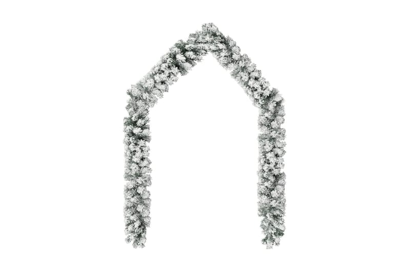 Julgirlang med snö 10 m PVC - Girlanger - Dekor & inredningsdetaljer