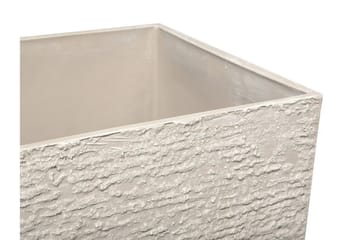 Gaza Kruka 35 cm - Beige - Inredning & dekor - Trädgårdsdekoration - Utomhuskrukor - Blomkrukor