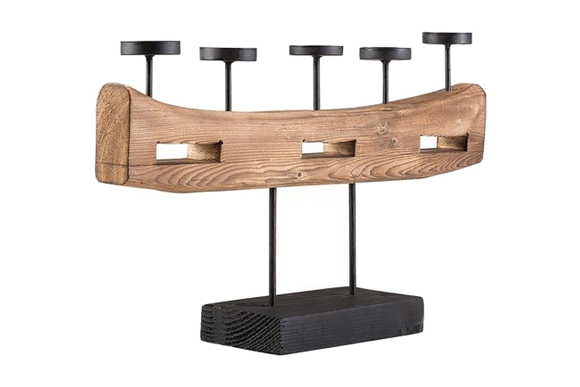 Guatemala Ljusstake 36 cm - Trä/Natur