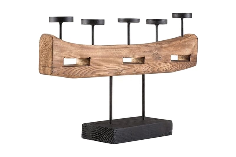 Guatemala Ljusstake 36 cm, Trä/Natur