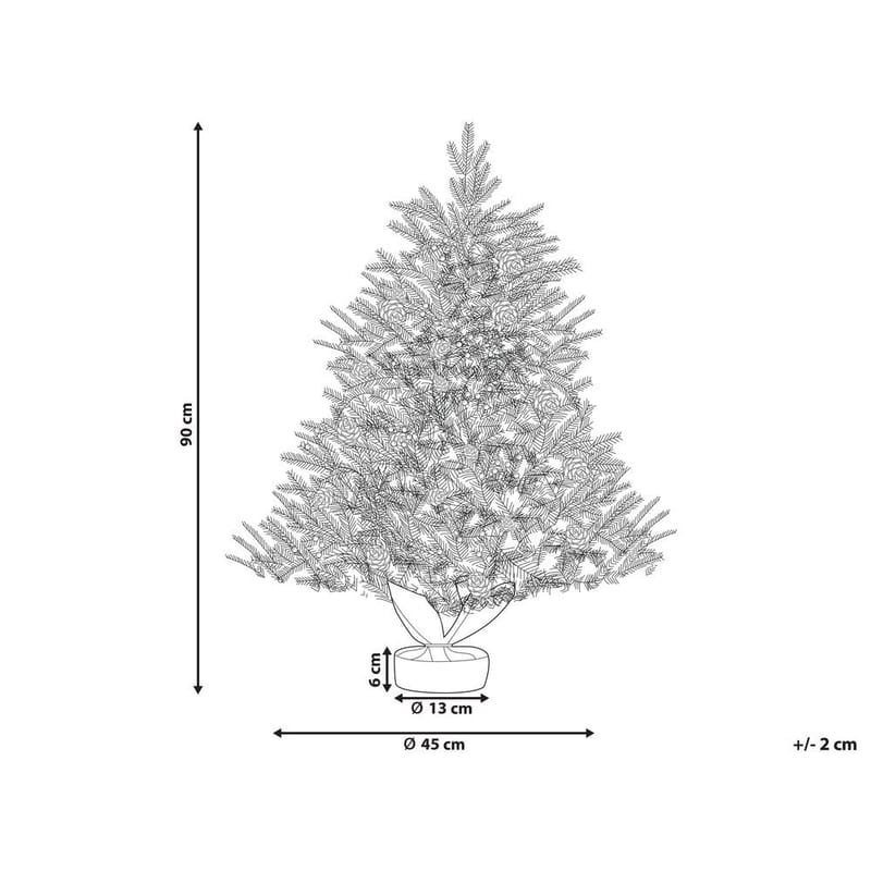 Konstgjord Snöig Julgran Maligne - Inredning & dekor - Julpynt & helgdekoration - Julpynt & juldekoration - Plastgran